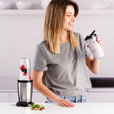 Taurus SHAKE & GO MIX 0,5 L Bordplade blender 1000 W Rustfrit stål, Sort