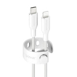 PanzerGlass empower by ® Racing 60W USB-C to Lightning Kabel | USB 2.0 | 1.2M | Silver White