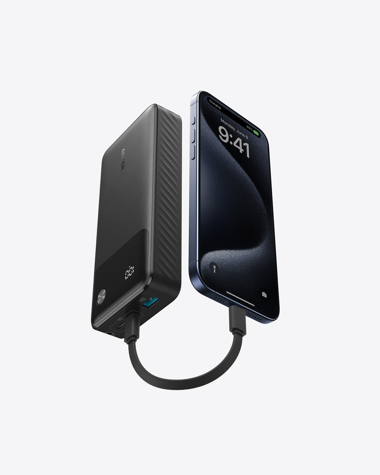 Anker A1384G11 powerbank 20000 mAh Sort