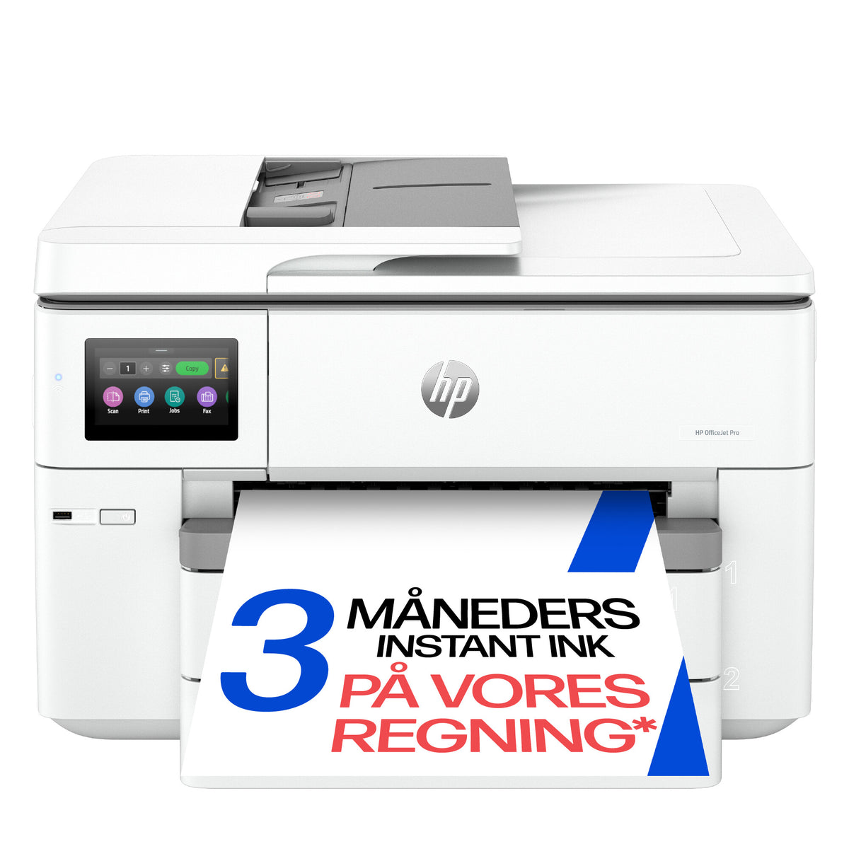 HP Officejet Pro 9730e Wide Format All-in-One Blækprinter