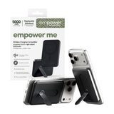 PanzerGlass empower™ by ® empower™ Bank m. Spin Stand | 5000mAh | Space Black