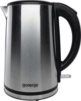 Gorenje K15DWS elkedel 1,5 L 2200 W Sort, Rustfrit stål