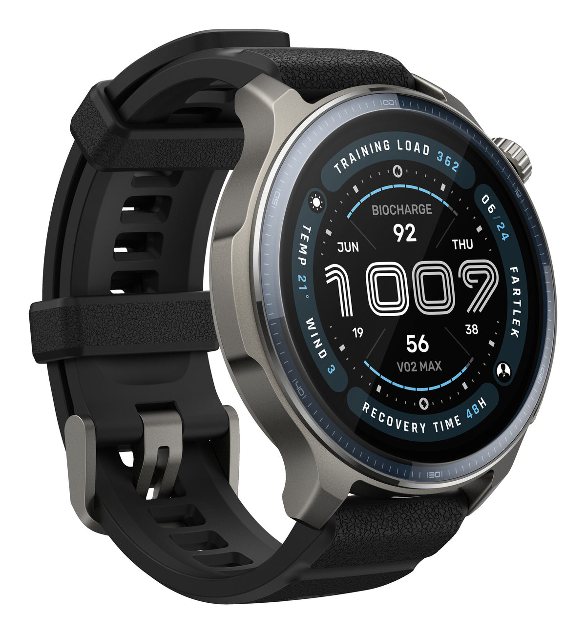 Amazfit Balance 2 3.81 cm (1.5") AMOLED Digital 480 x 480 pixels Touchscreen Grey Wi-Fi GPS (satellite)