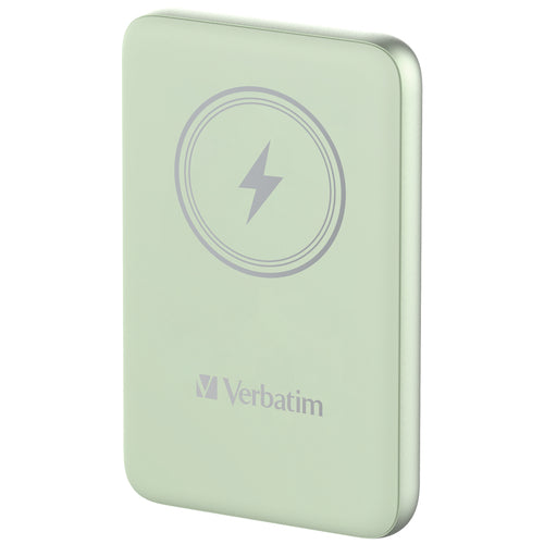 Verbatim Charge 'n' Go Lithium polymer (LiPo) 10000 mAh Trådløs opladning Grøn
