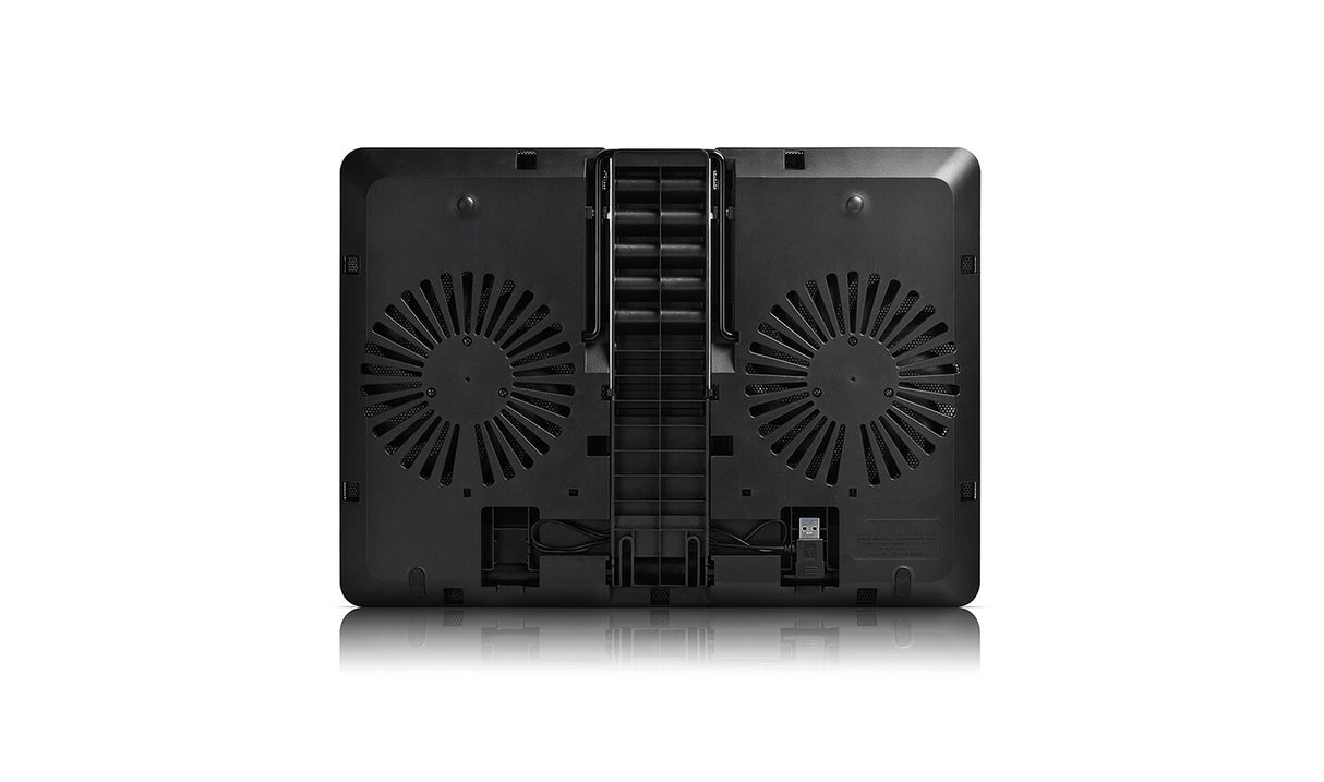 DeepCool U PAL køling til laptop 39,6 cm (15.6") 1000 rpm Sort