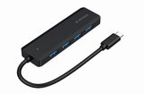 Gembird UHB-CM-U3P4P-01 interface hub USB 3.2 Gen 1 (3.1 Gen 1) Type-C Sort