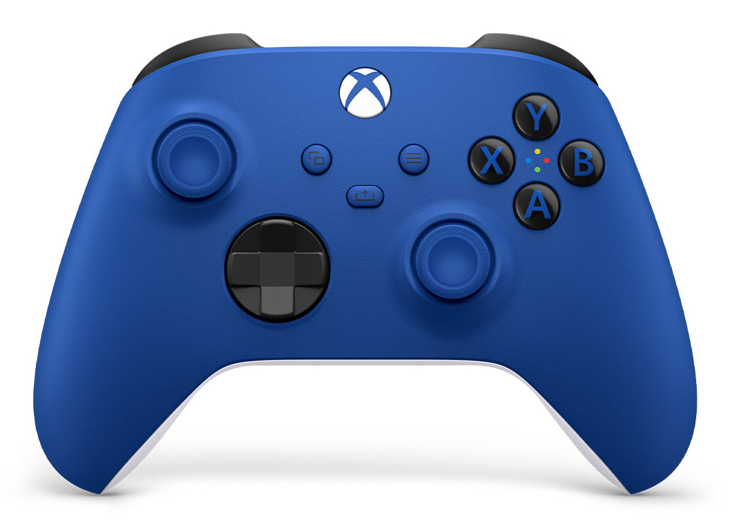 Microsoft Xbox Wireless Controller Controller Sort Blå Hvid