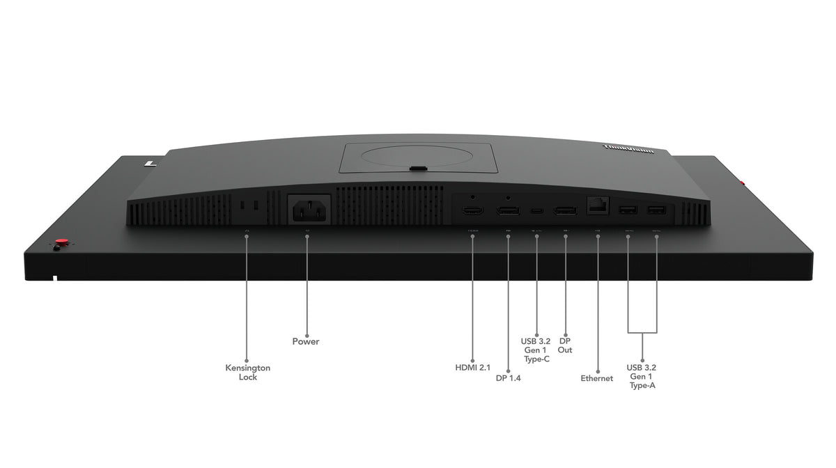Lenovo ThinkVision T24mv-30 computerskærm 60,5 cm (23.8") 1920 x 1080 pixel Fuld HD LED Sort
