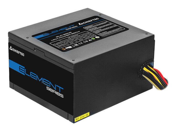 Chieftec ELP-700S enhed til strømforsyning 700 W 20+4 pin ATX PS/2 Sort