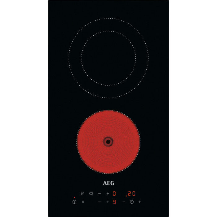 AEG HRB32310CB Sort Indbygget 30 cm Keramisk 2 zone(s)