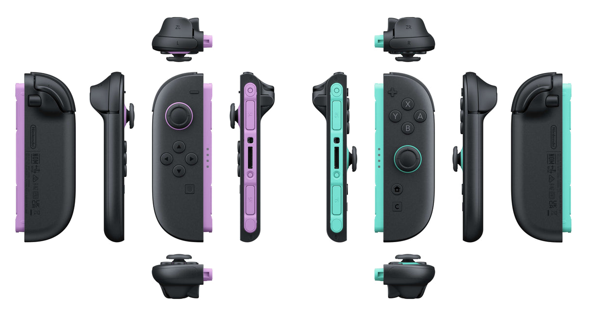 Nintendo Joy-Con 2 Controller Controller Nintendo Switch 2 Nintendo Switch 2 Sort, Lysegrøn, Lilla Sort, Lysegrøn, Lilla