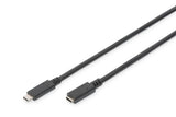 Digitus AK-300210-020-S USB-kabel USB 2.0 2 m USB C 0,48 Gbit/sek. Sort