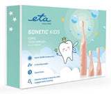 Eta Sonetic Kids Barn Sonisk tandbørste Lyserød