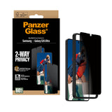 PanzerGlass ® 2-Way Privacy Skærmbeskyttelse Samsung Galaxy S26 Ultra | Ultra-Wide Fit m. EasyAligner