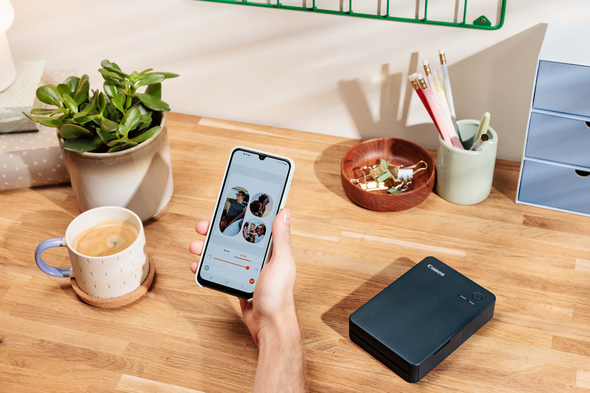 Canon SELPHY QX20 BK fotoprinter Farvesublimation 287 x 287 dpi 2.8" x 3.3" (7.2x8.5cm) Wi-Fi