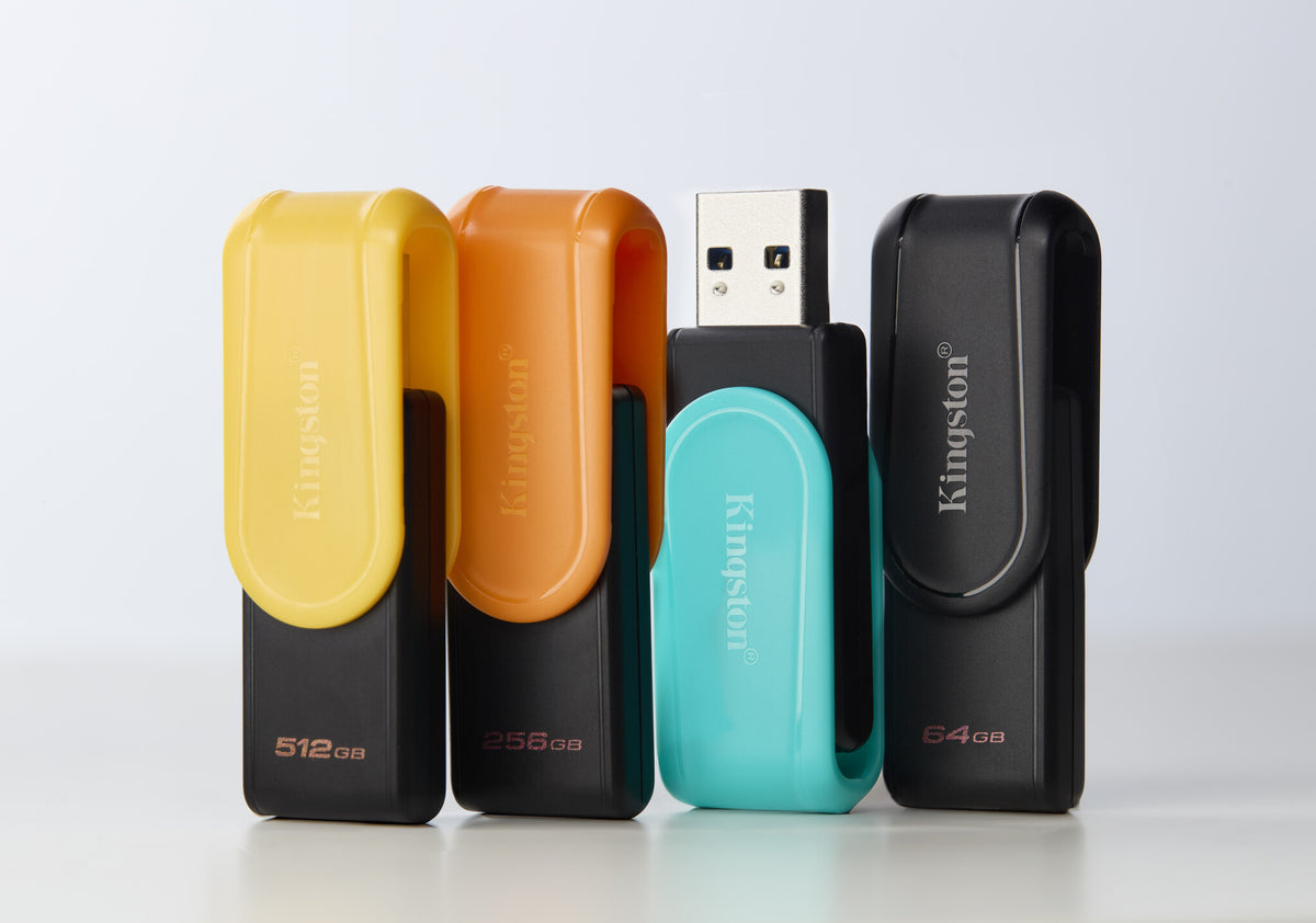 Kingston Technology DataTraveler 64 GB Portable USB 3.2 Gen 1 Exodia S (sort/sort)