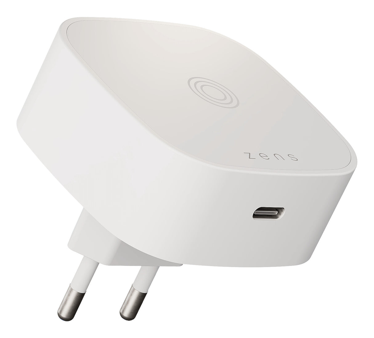 ZENS ZESC18W/00 oplader til mobil enhed Hovedtelefoner, Smartphone, Universel Hvid Vekselstrøm Trådløs opladning Hurtig opladning Indendørs