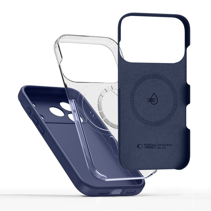 Tech-Protect 5906302333875 mobiltelefon etui 17,5 cm (6.9") Cover Blå