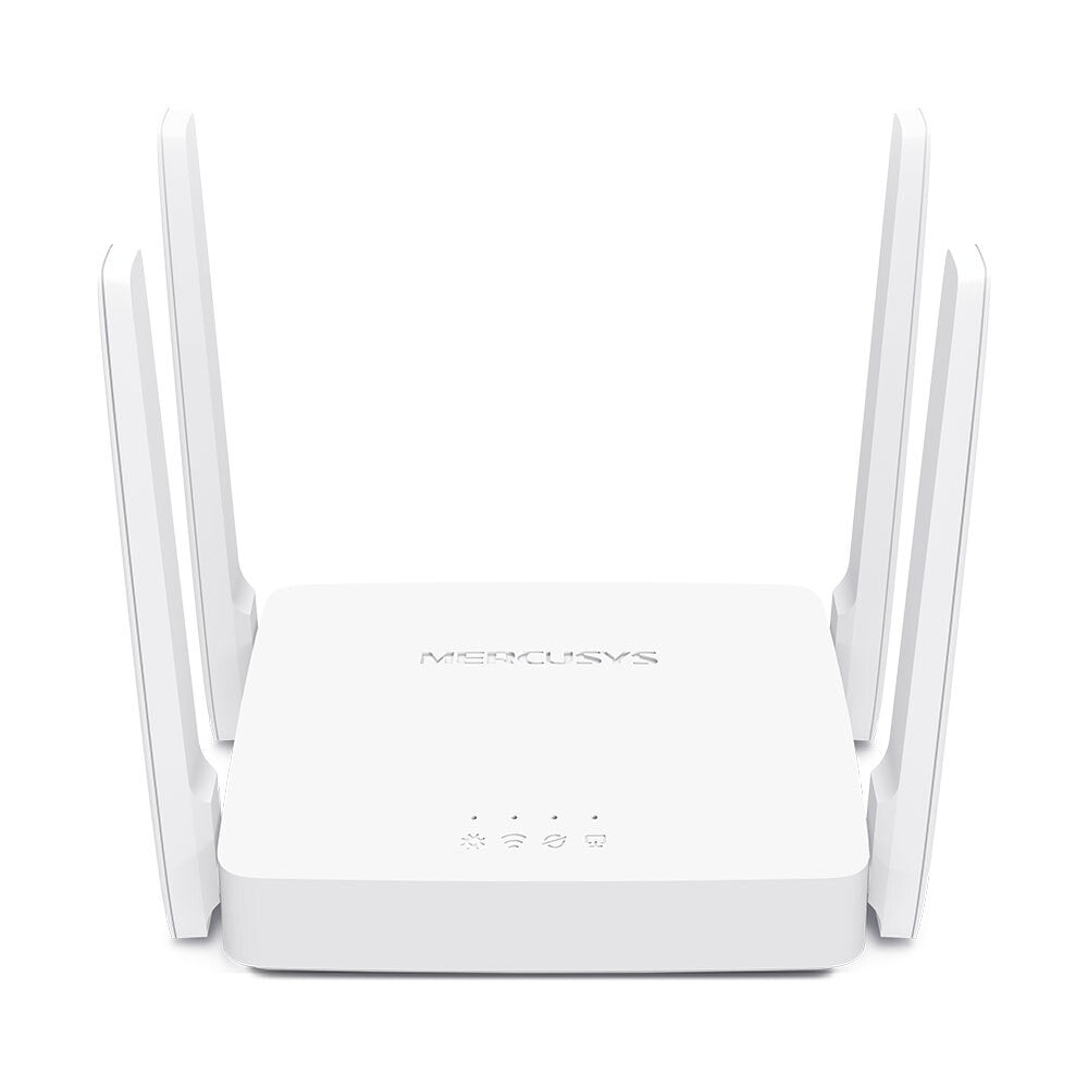 Mercusys AC10 trådløs router Hurtigt ethernet Dual-band (2,4 GHz / 5 GHz) Hvid