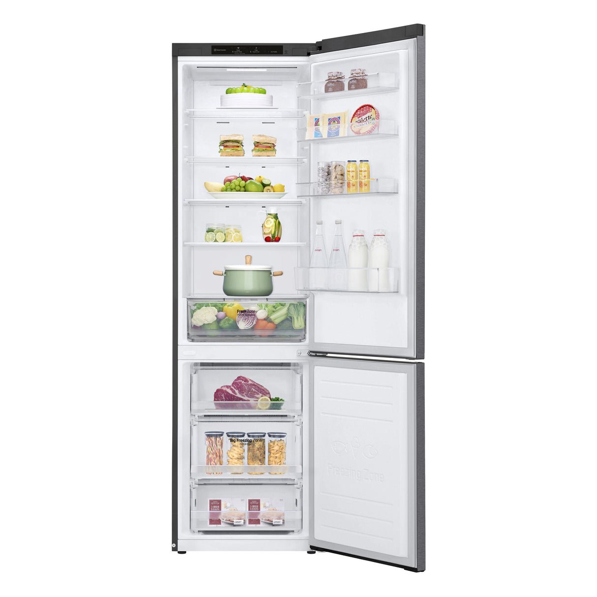 LG GBP32DSLZN Fritstående 341 L Grafit