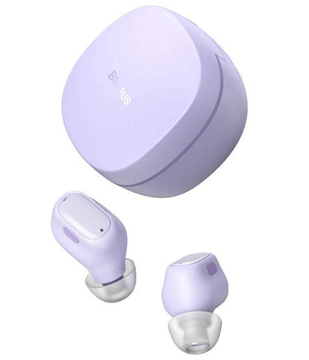 Baseus Bowie WM01 Hovedtelefoner Trådløs I ørerne Opkald/musik USB Type-C Bluetooth Lilla