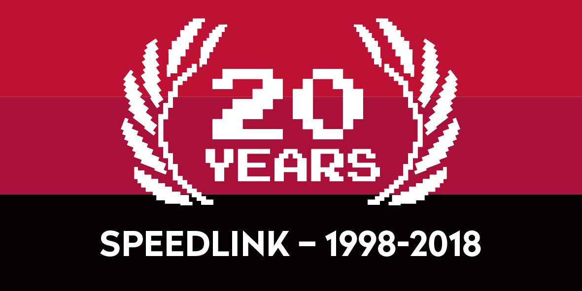 SPEEDLINK Competition Pro Extra Sort, Rød USB 1.1 Joystick Analog Android, PC