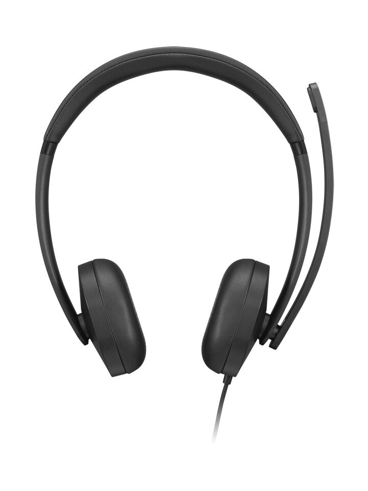Lenovo VoIP Headset 5000 Ledningsført Kontor/Callcenter USB Type-C Sort