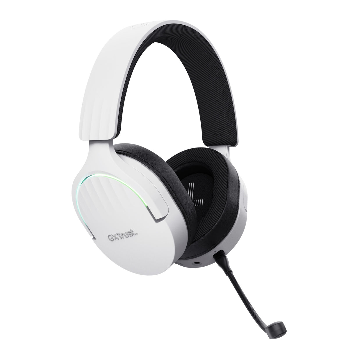 Trust GXT 491W FAYZO Headset Kabel & trådløs Spil USB Type-C Bluetooth Sort, Hvid