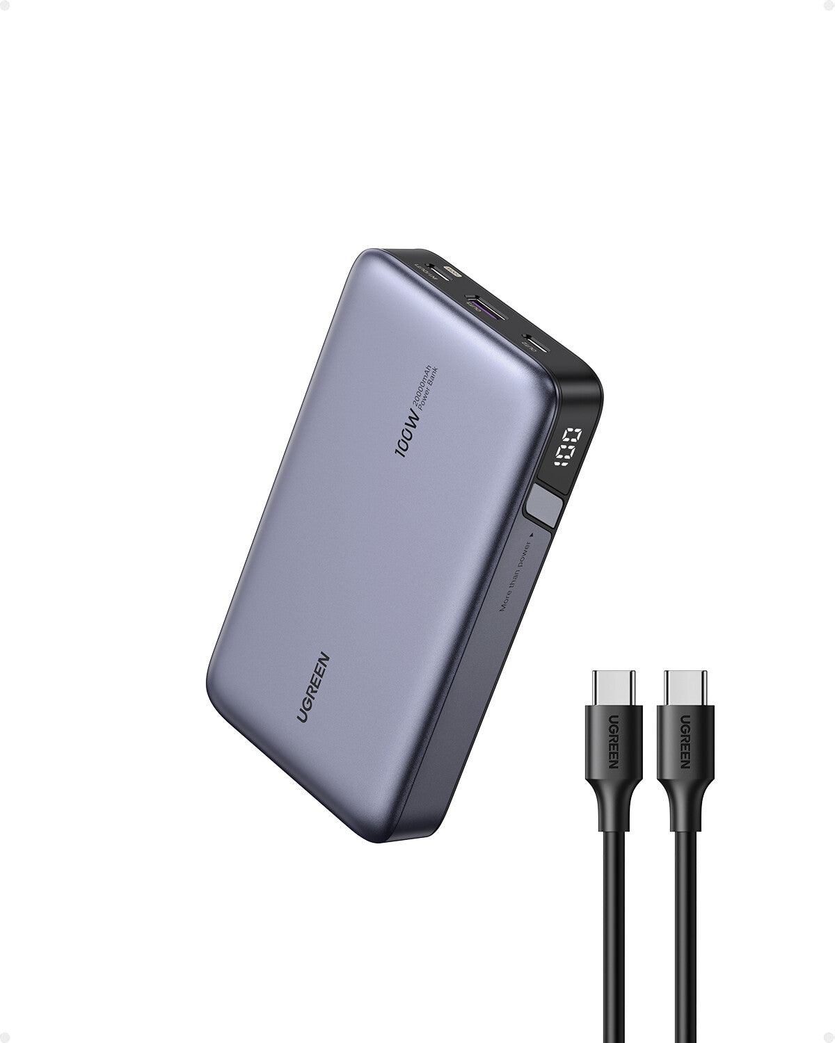 Ugreen Nexode Powerbank 20000mAh Grå