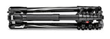Manfrotto MKBFRLA4BK-BH tripod 3 leg(s) Black, Silver