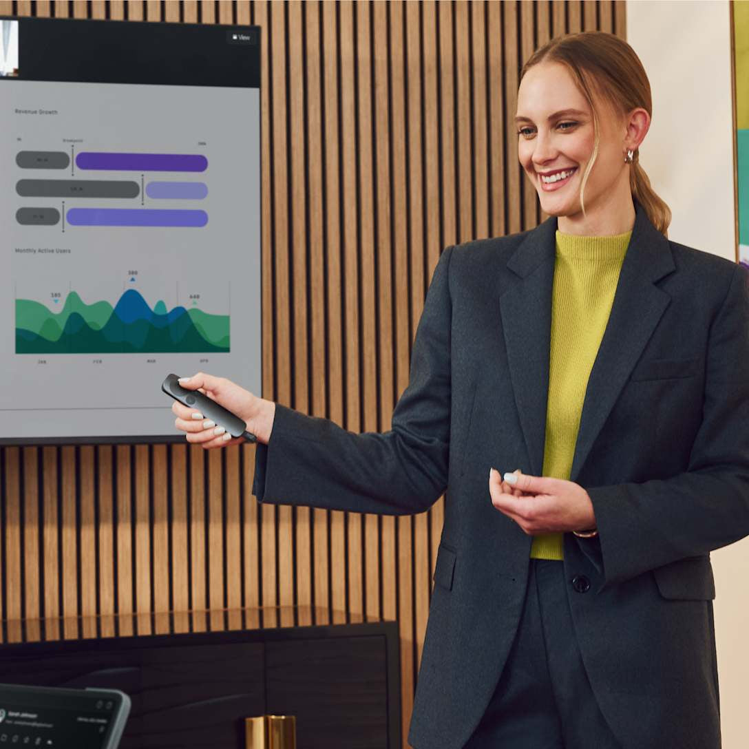 Logitech Spotlight 2 Fjernbetjening til præsentation Grå
