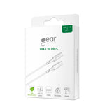 Gear Opladningskabel USB-C til USB-C 2.0 0,5 m Hvid