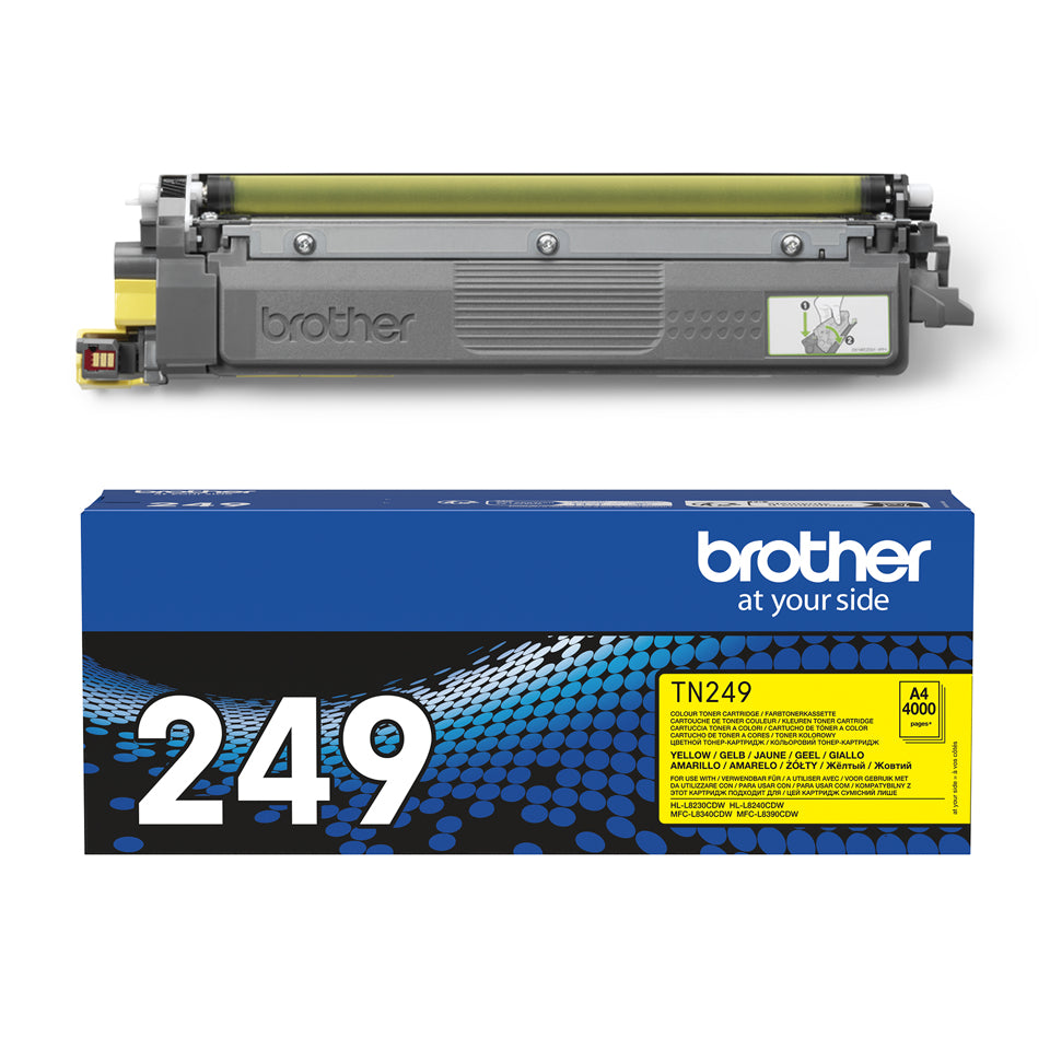 Brother TN-249Y tonerpatron 1 stk Original Gul