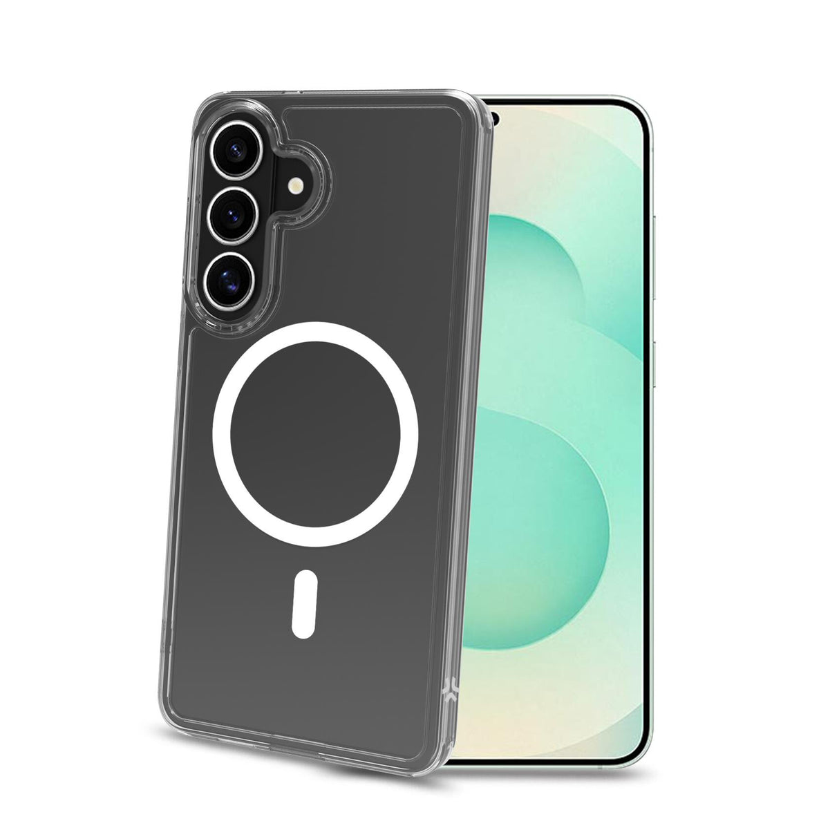 Celly GELSKINMAG mobiltelefon etui 17 cm (6.7") Cover Transparent