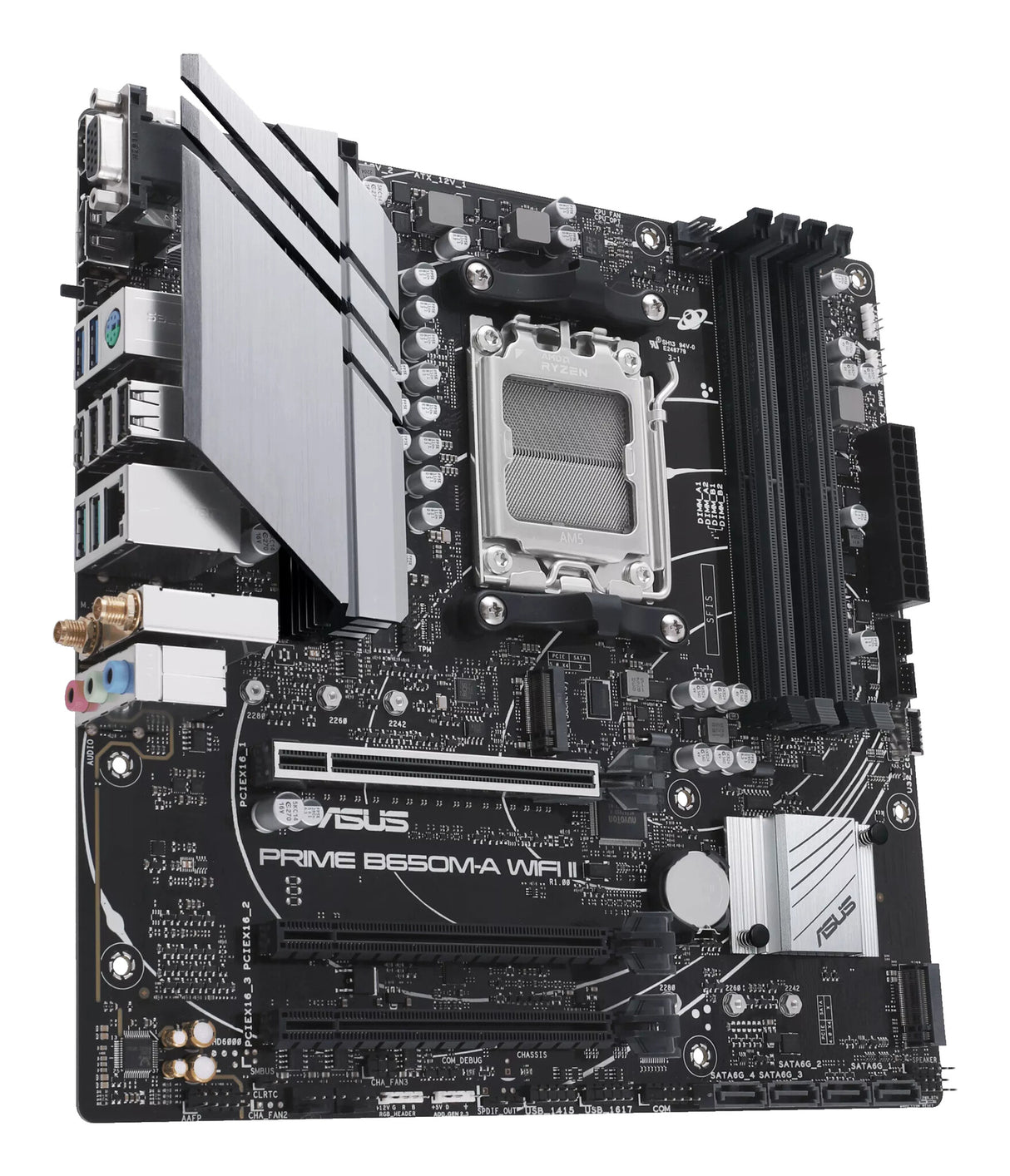 ASUS PRIME B650M-A WIFI II AMD B650 Sokkel AM5 micro ATX