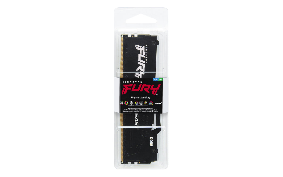 Kingston Technology FURY Beast 8 GB 6000 MT/s DDR5 CL30 DIMM RGB EXPO