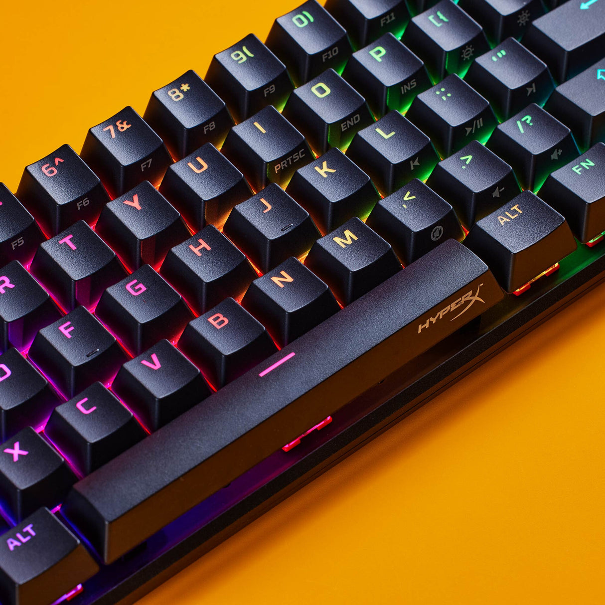 HyperX Alloy Origins 65 ─ mekanisk gaming-tastatur ─ HX rødt (US layout)