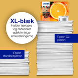 Epson Oranges 33XL appelsiner Claria Premium enkeltpakke cyan blæk
