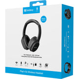 Sandberg 126-37 hovedtelefoner/headset Kabel & trådløs Opkald/musik USB Type-C Bluetooth Sort