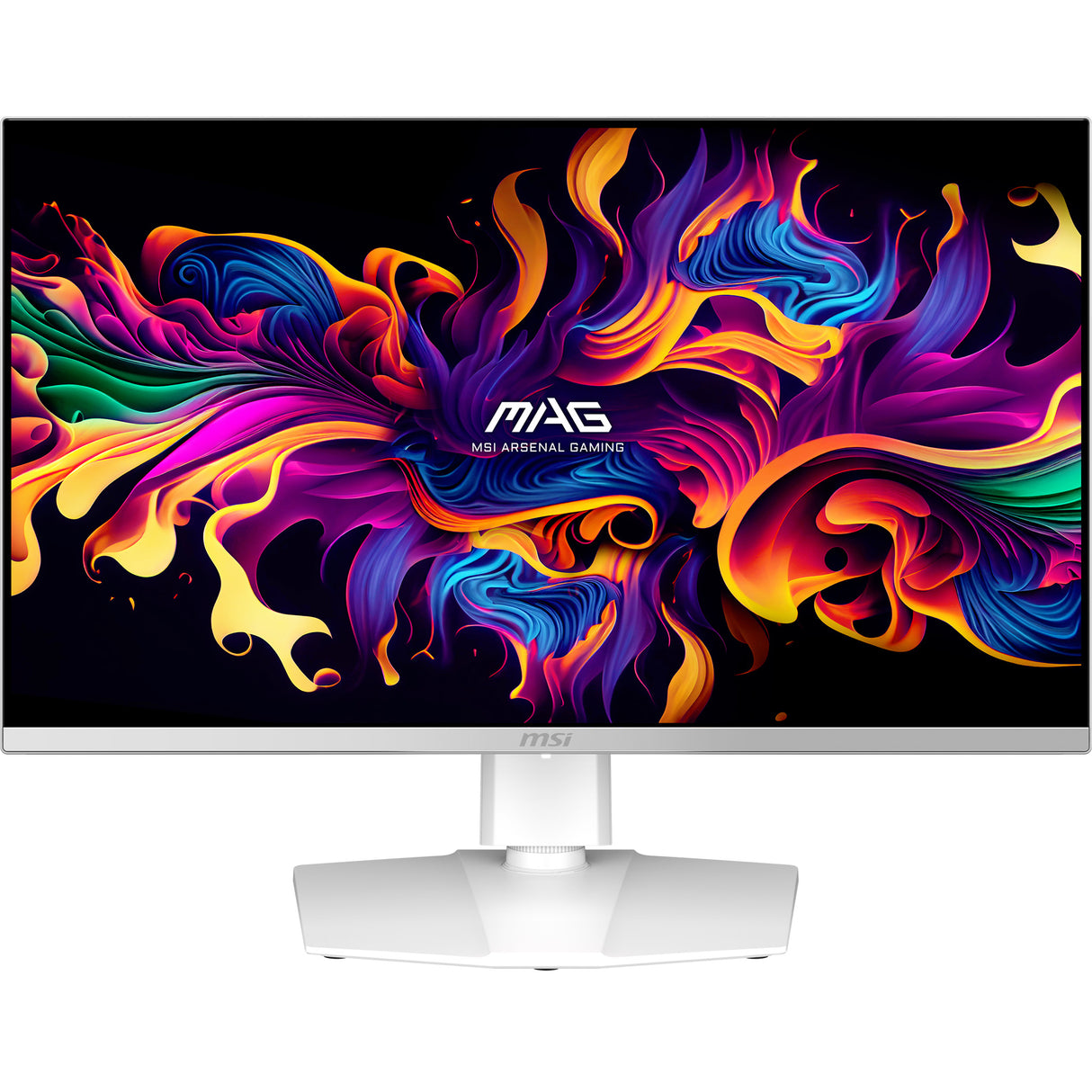 MSI MAG 272QPW QD-OLED X28 computerskærm 67,3 cm (26.5") 2560 x 1440 pixel Wide Quad HD Hvid