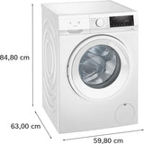 Siemens iQ300 WN34A1L0DN vaskemaskine - tørretumbler Fritstående Front-læsning Hvid