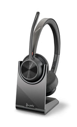 HP Poly Voyager 4320 UC Stereo USB-A-headset +BT700 USB-A-adapter + bordoplader