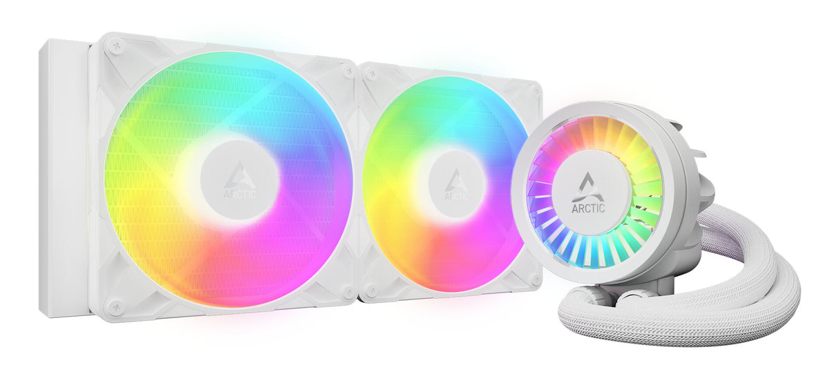 ARCTIC Liquid Freezer III Pro 280 A-RGB (White) Processor Alt-i-en væskekøler 12 cm Hvid 1 stk