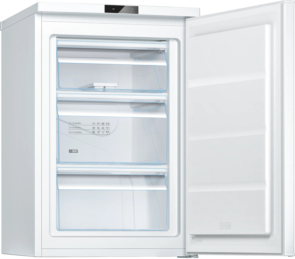 Bosch Serie 2 GTV15NWEB fryser Stående fryser Fritstående 83 L Hvid