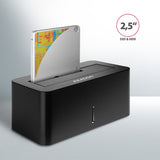 Axagon ADSA-SN drev dockingstation USB 3.2 Gen 1 (3.1 Gen 1) Type-A Sort