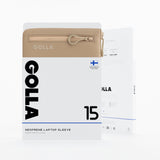 Golla 601661 taske og etui til laptop 38,1 cm (15") Cappuccino