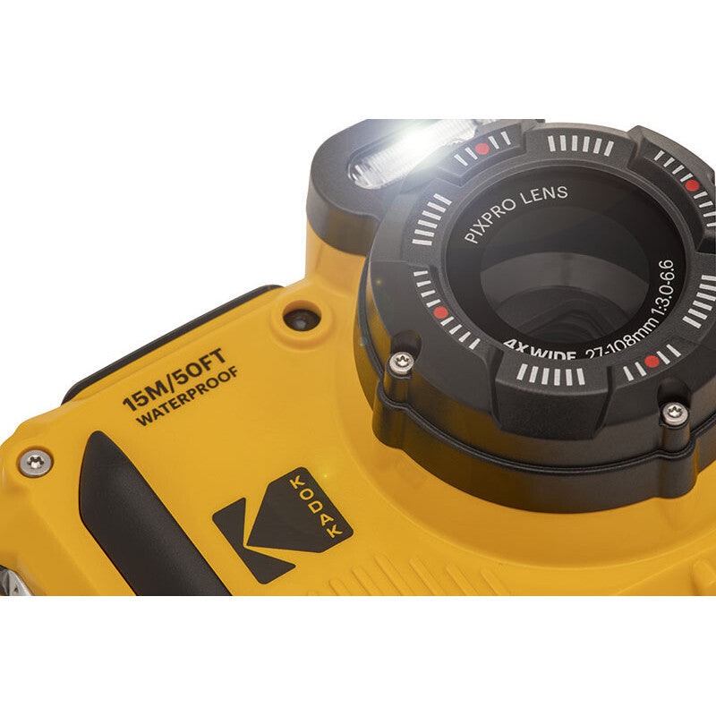 Kodak PIXPRO 1/2.7" Compact camera 16 MP BSI CMOS 1920 x 1080 pixels Yellow