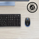 Logitech M190 Optisk Trådløs Blå