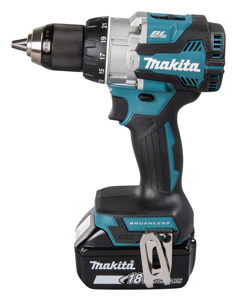 Makita DHP489RTJ 18V LXT Slagboremaskine 2x5Ah