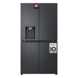 LG GML960EVBE side-by-side køle-fryseskab Fritstående 641 L Sort